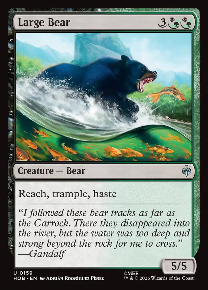 Large Bear (HOB-159) – MTG