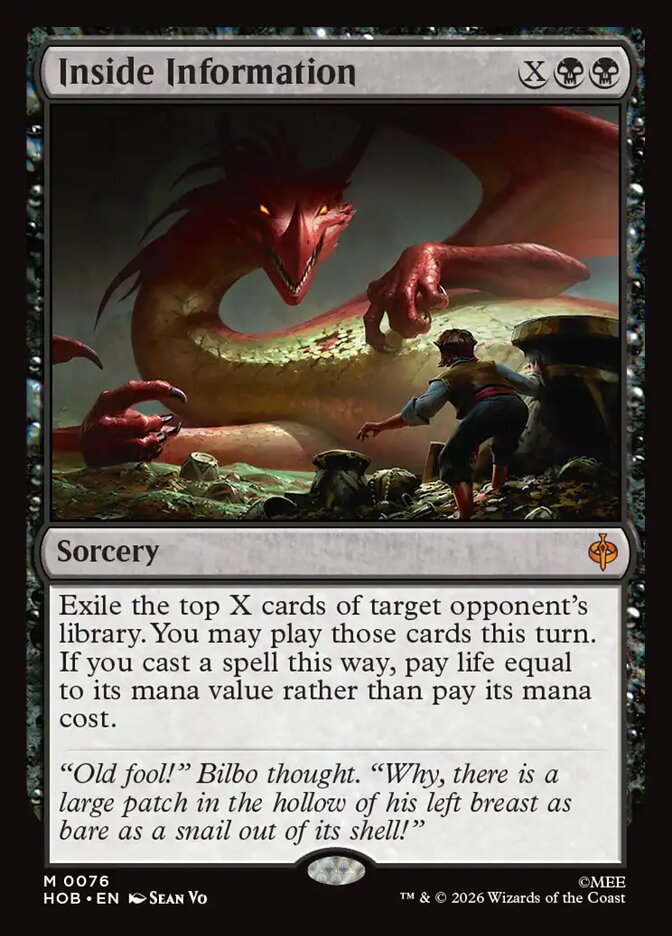 Inside Information (HOB-76) – MTG