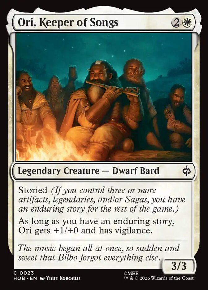 Ori, Keeper of Songs (HOB-23) – MTG