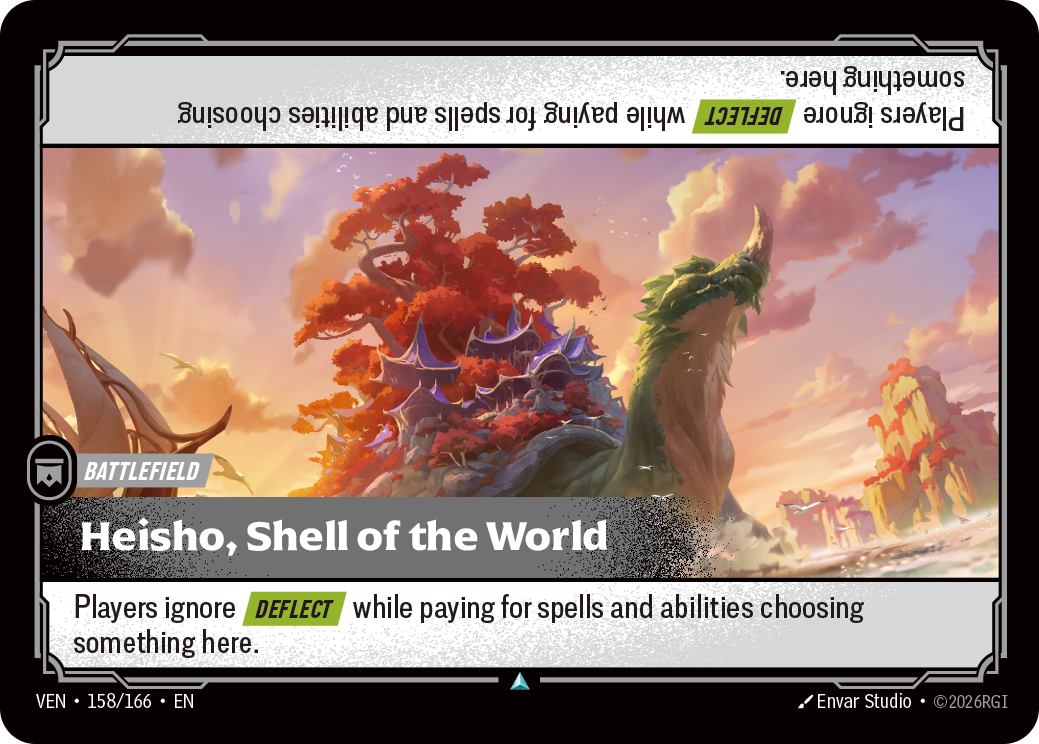 Heisho, Shell of the World (VEN-158) – Riftbound