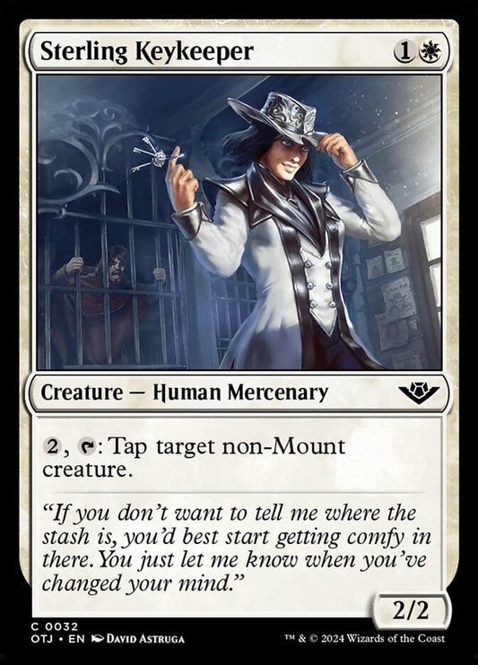 Sterling Keykeeper (32) – Magic: The Gathering, Outlaws of Thunder Junction