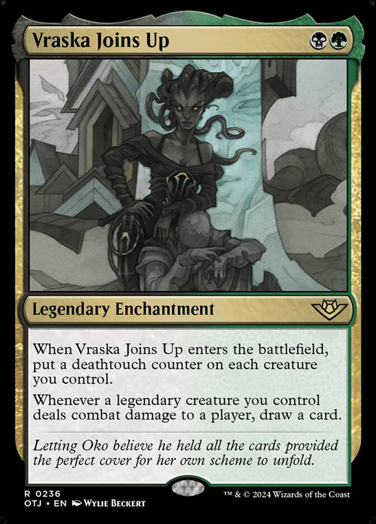 Vraska Joins Up (236) – Magic: The Gathering, Outlaws of Thunder Junction