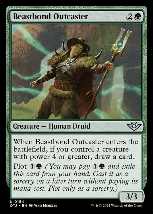 Beastbond Outcaster (154) – Magic: The Gathering, Outlaws of Thunder Junction