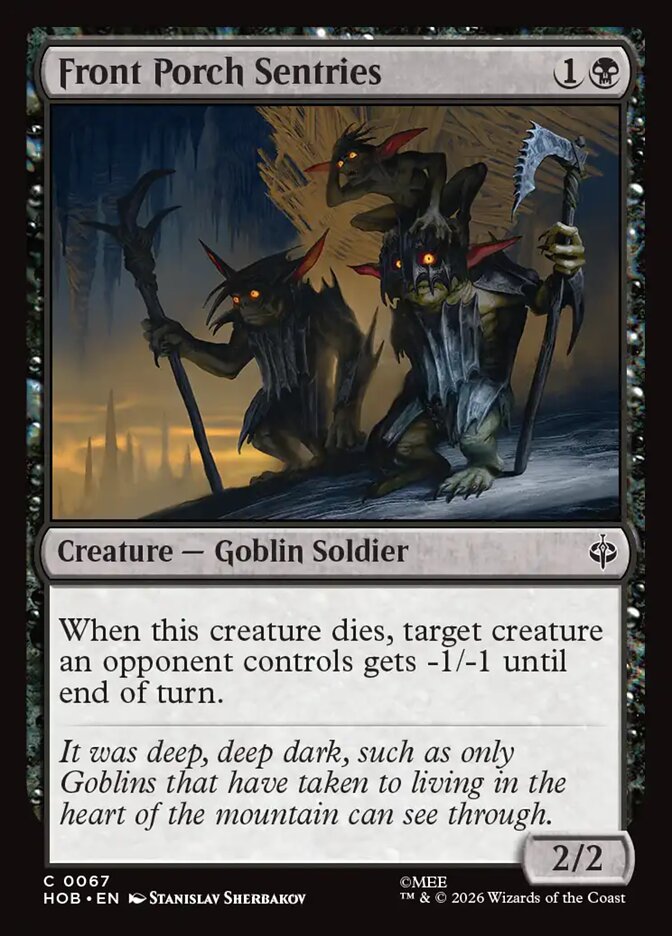 Front Porch Sentries (HOB-67) – MTG