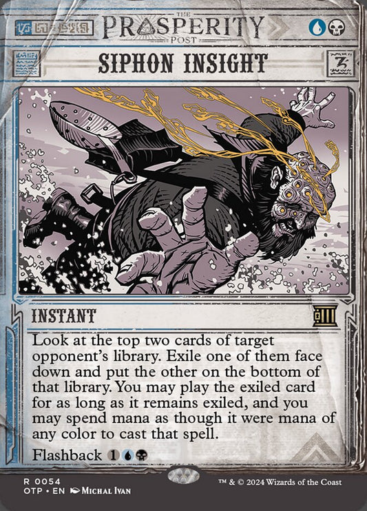 Siphon Insight (54) – Magic: The Gathering, Breaking News