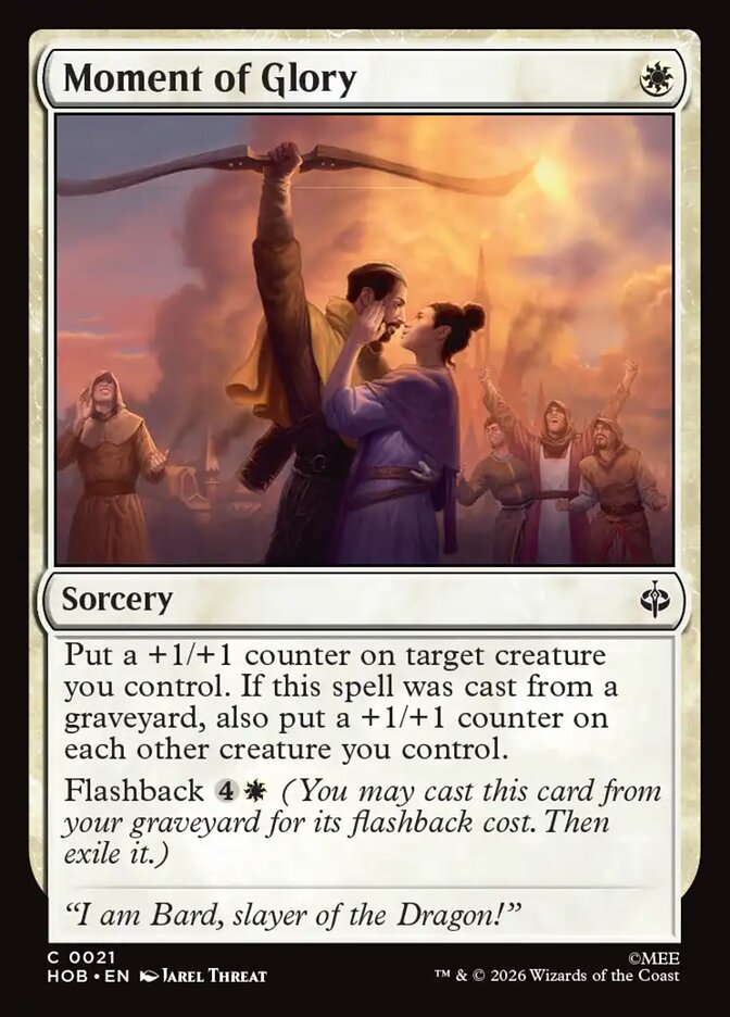 Moment of Glory (HOB-21) – MTG