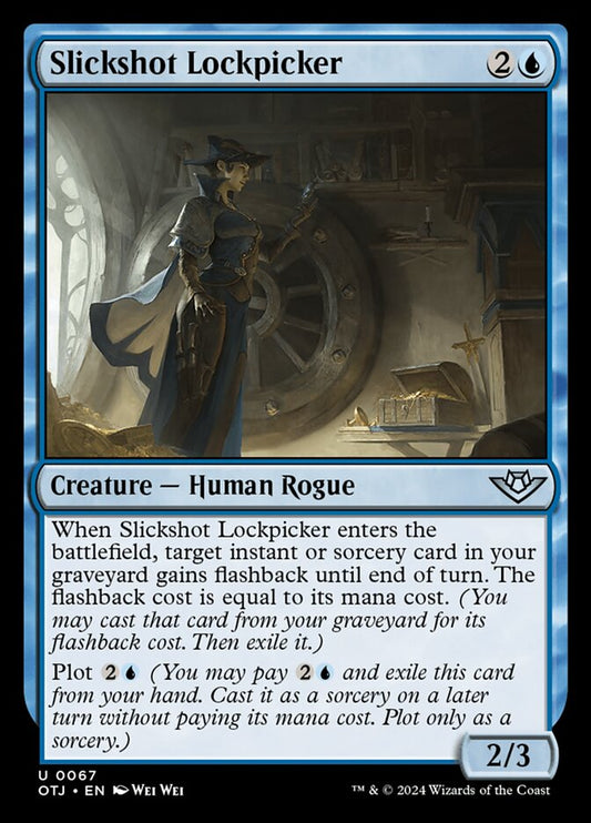 Slickshot Lockpicker (67) – Magic: The Gathering, Outlaws of Thunder Junction