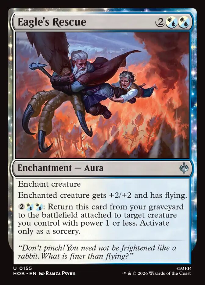 Eagle's Rescue (HOB-155) – MTG