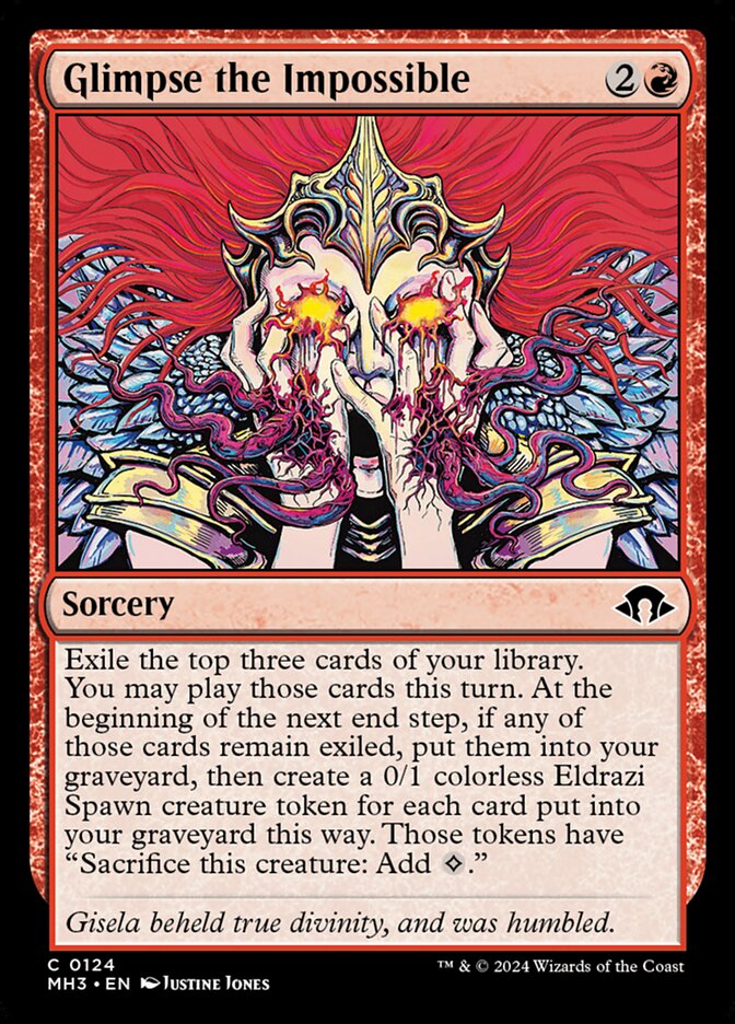 Glimpse the Impossible (124) – Magic: The Gathering, Modern Horizons 3 [Foil]