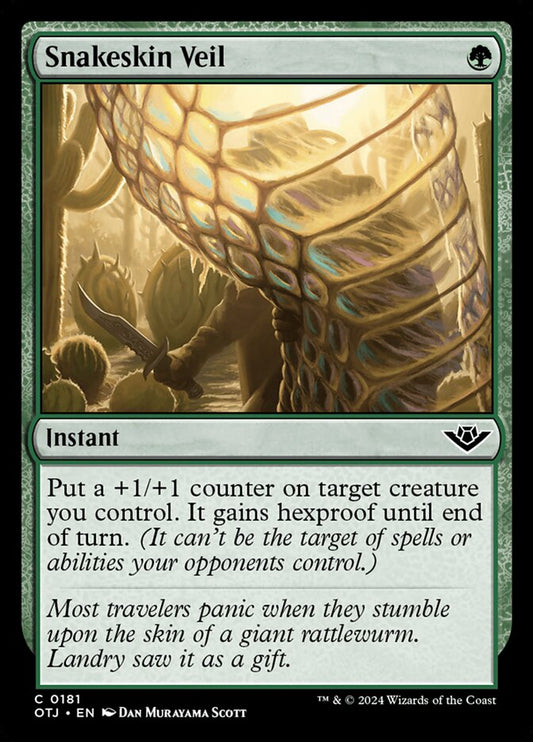 Snakeskin Veil (181) – Magic: The Gathering, Outlaws of Thunder Junction