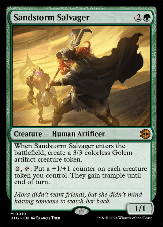 Sandstorm Salvager (19) – Magic: The Gathering, The Big Score