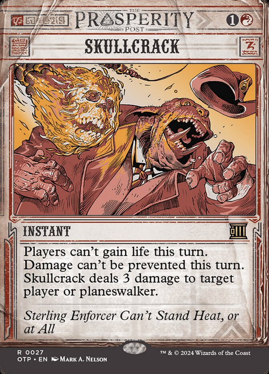 Skullcrack (27) – Magic: The Gathering, Breaking News