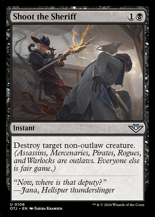 Shoot the Sheriff (106) – Magic: The Gathering, Outlaws of Thunder Junction