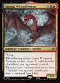 Smaug, Wicked Worm (HOB-164) – MTG [Foil]