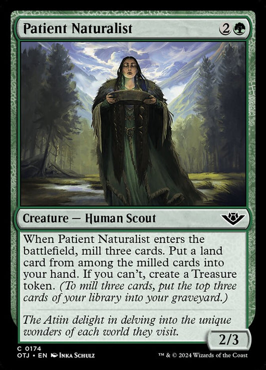 Patient Naturalist (174) – Magic: The Gathering, Outlaws of Thunder Junction