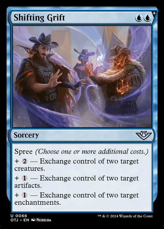 Shifting Grift (66) – Magic: The Gathering, Outlaws of Thunder Junction