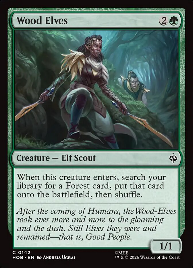 Wood Elves (HOB-142) – MTG