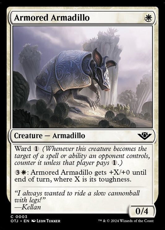 Armored Armadillo (3) – Magic: The Gathering, Outlaws of Thunder Junction