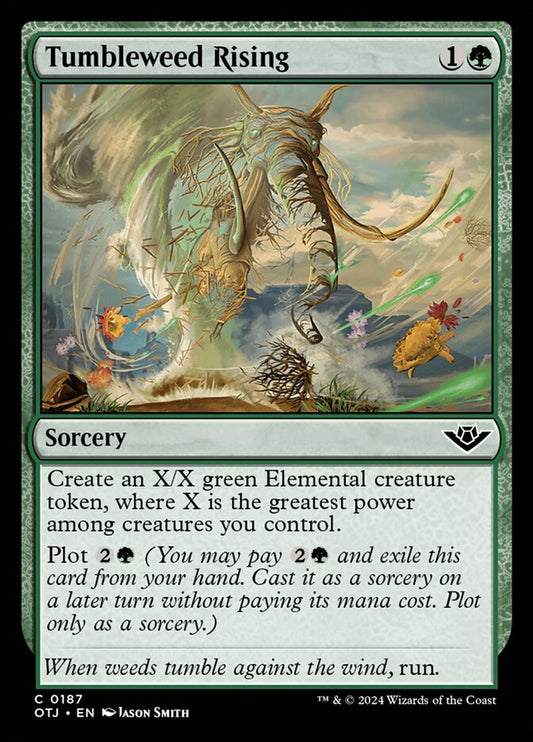 Tumbleweed Rising (187) – Magic: The Gathering, Outlaws of Thunder Junction