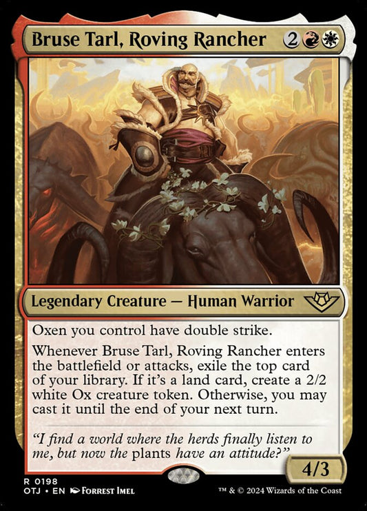 Bruse Tarl, Roving Rancher (198) – Magic: The Gathering, Outlaws of Thunder Junction