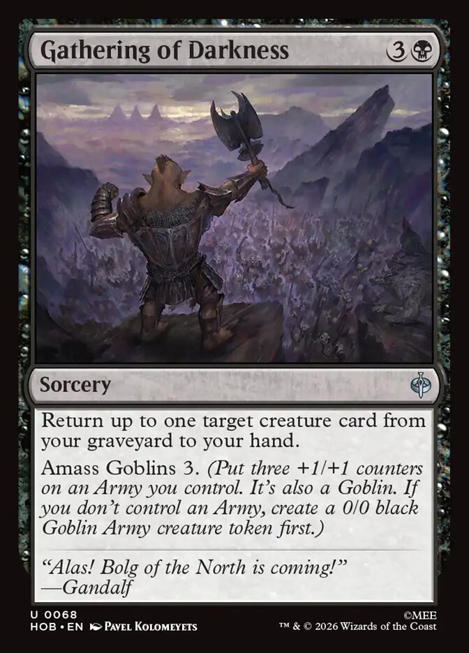 Gathering of Darkness (HOB-68) – MTG