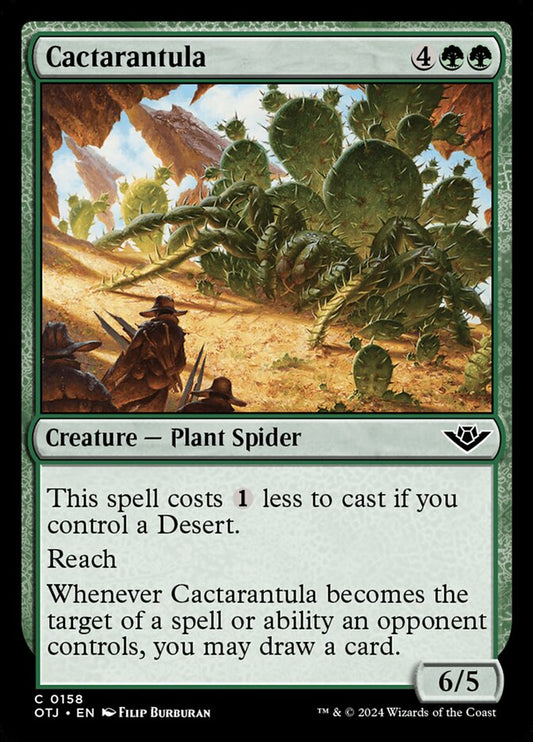 Cactarantula (158) – Magic: The Gathering, Outlaws of Thunder Junction
