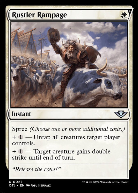 Rustler Rampage (27) – Magic: The Gathering, Outlaws of Thunder Junction