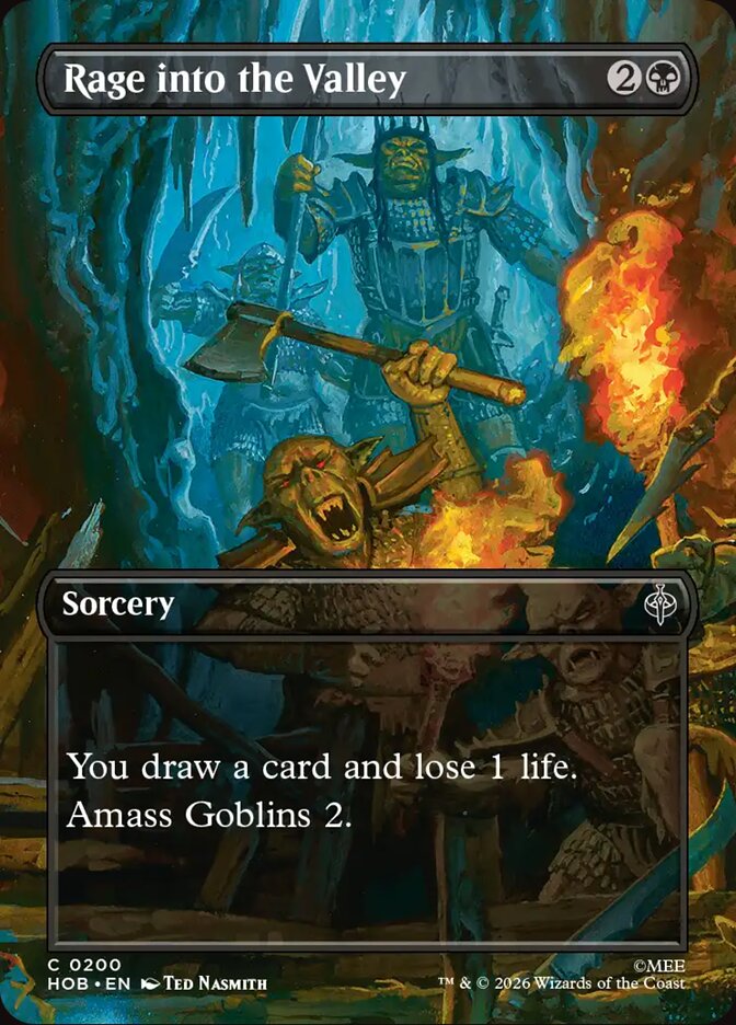 Rage into the Valley (HOB-200) – MTG