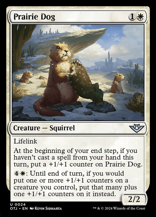 Prairie Dog (24) – Magic: The Gathering, Outlaws of Thunder Junction