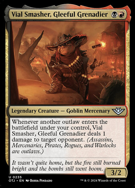 Vial Smasher, Gleeful Grenadier (235) – Magic: The Gathering, Outlaws of Thunder Junction