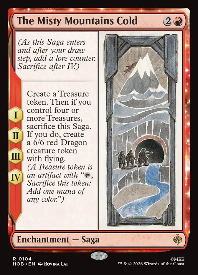 The Misty Mountains Cold (HOB-104) – MTG