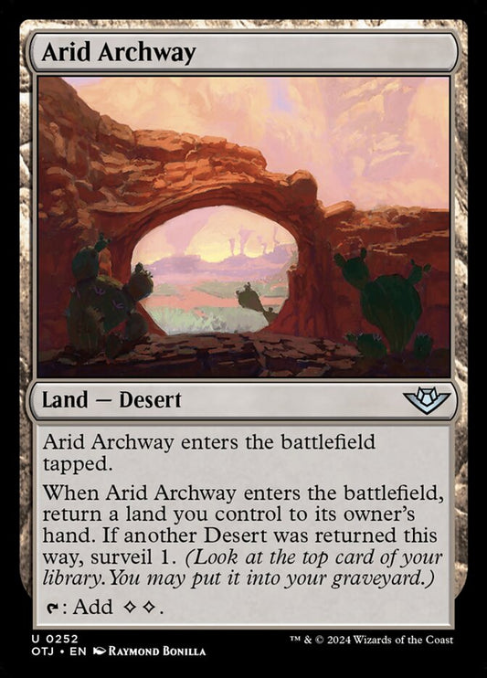 Arid Archway (252) – Magic: The Gathering, Outlaws of Thunder Junction