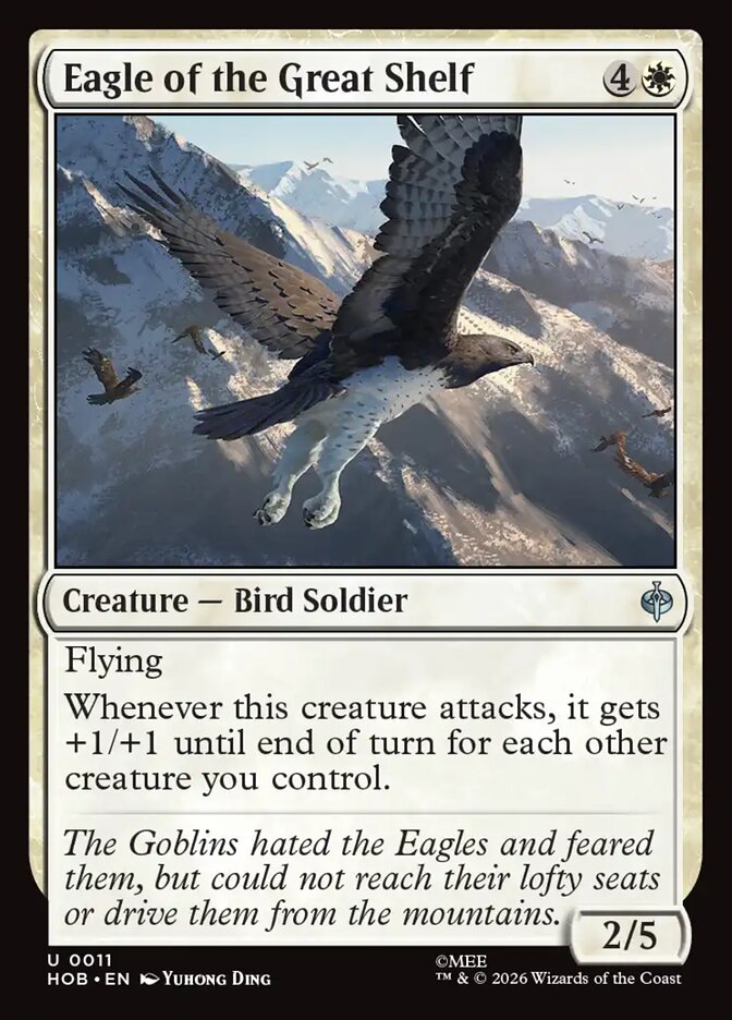 Eagle of the Great Shelf (HOB-11) – MTG