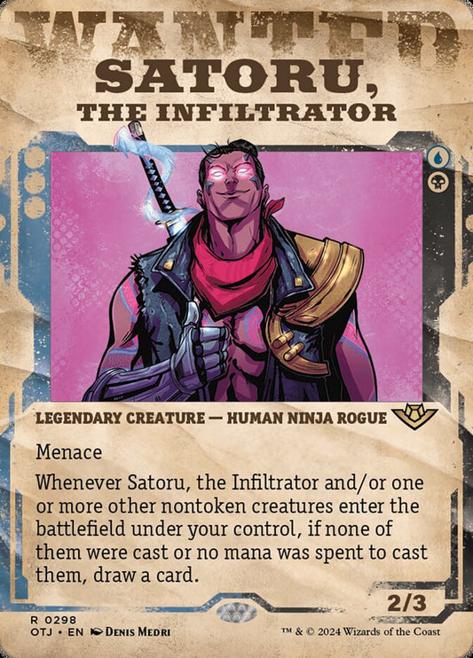 Satoru, the Infiltrator (298) – Magic: The Gathering, Outlaws of Thunder Junction