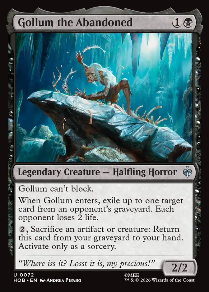 Gollum the Abandoned (HOB-72) – MTG