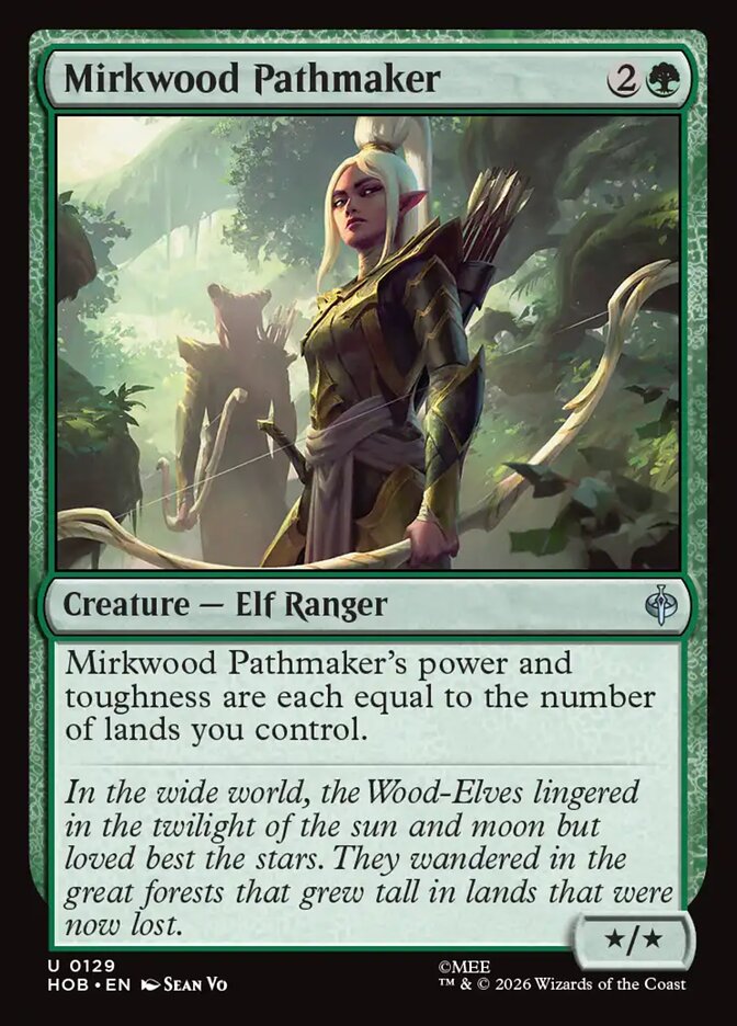 Mirkwood Pathmaker (HOB-129) – MTG