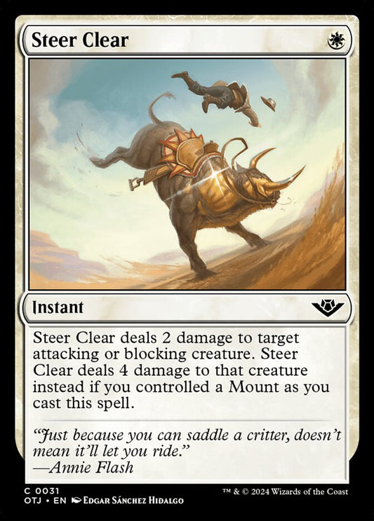 Steer Clear (31) – Magic: The Gathering, Outlaws of Thunder Junction