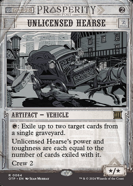 Unlicensed Hearse (64) – Magic: The Gathering, Breaking News