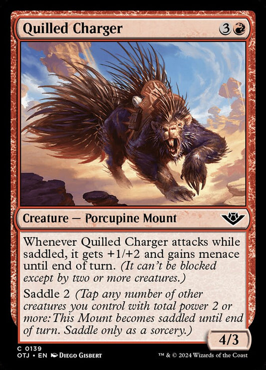 Quilled Charger (139) – Magic: The Gathering, Outlaws of Thunder Junction