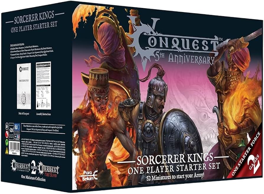 Conquest, Sorcerer Kings - Conquest 5th Anniversary Supercharged Starter Set (PBW6079)