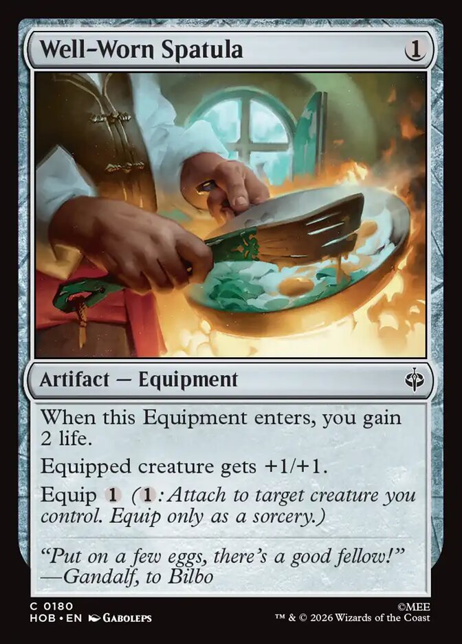 Well-Worn Spatula (HOB-180) – MTG