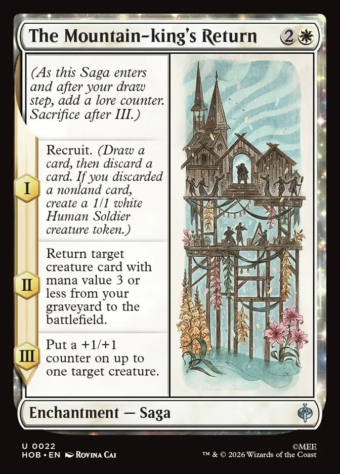 The Mountain-king's Return (HOB-22) – MTG