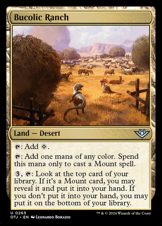 Bucolic Ranch (265) – Magic: The Gathering, Outlaws of Thunder Junction