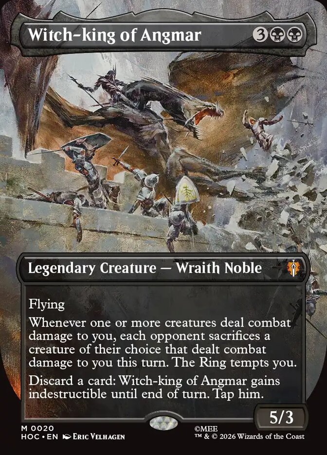 Witch-king of Angmar (HOC-20) – MTG [Foil]