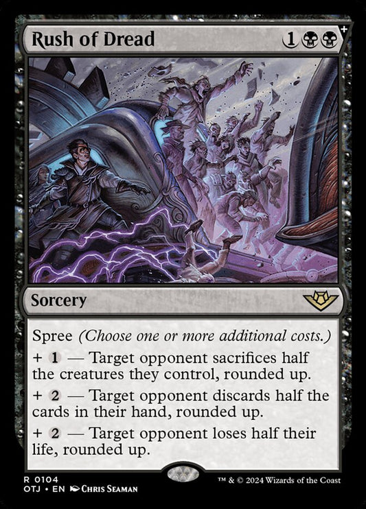 Rush of Dread (104) – Magic: The Gathering, Outlaws of Thunder Junction