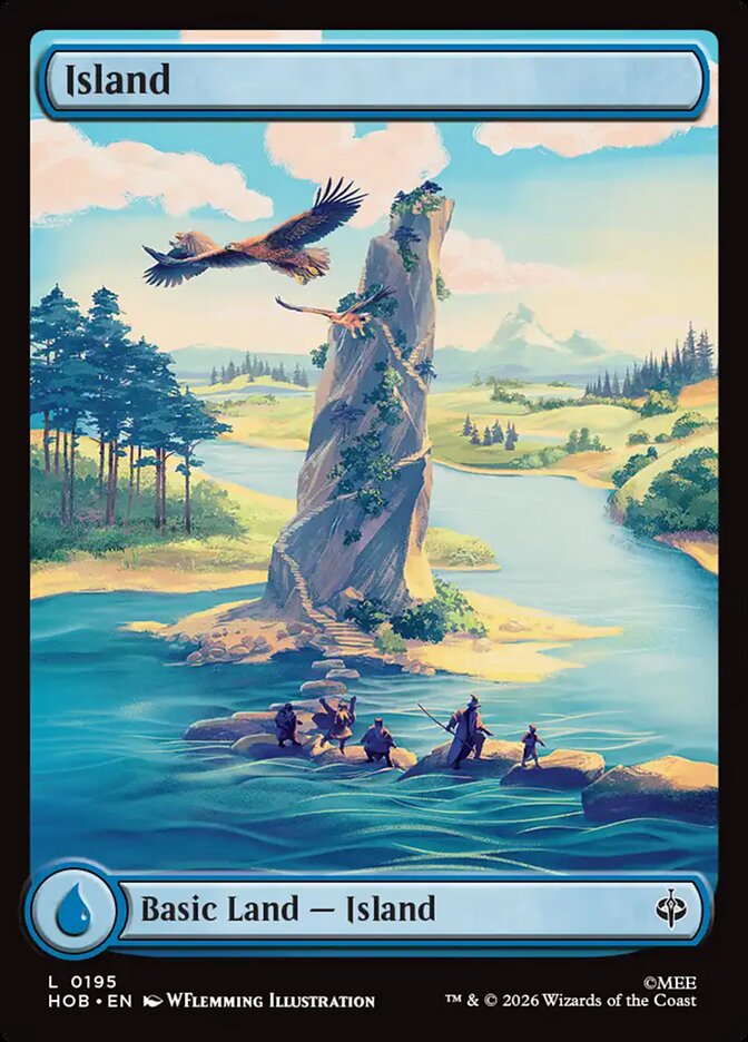 Island (HOB-195) – MTG