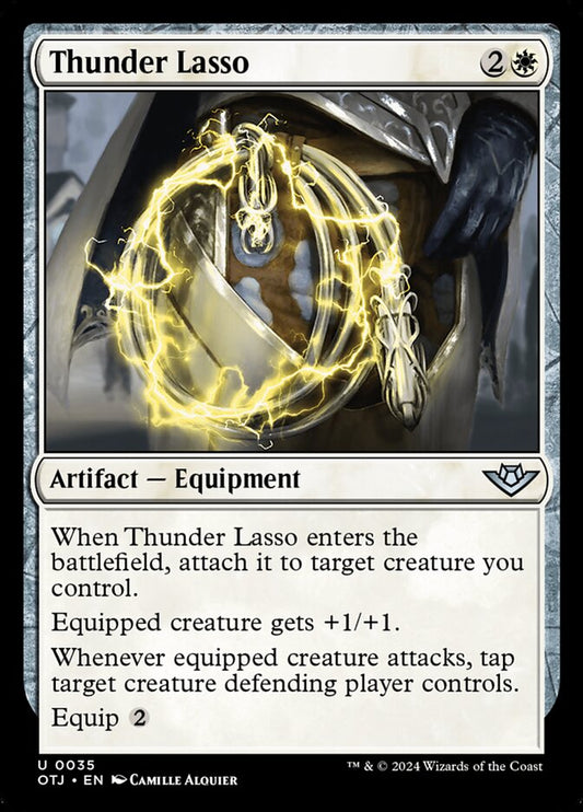 Thunder Lasso (35) – Magic: The Gathering, Outlaws of Thunder Junction