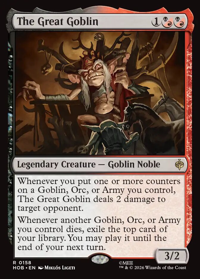 The Great Goblin (HOB-158) – MTG