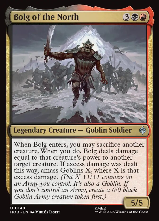 Bolg of the North (HOB-148) – MTG