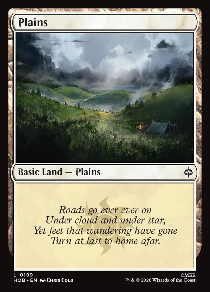 Plains (HOB-189) – MTG